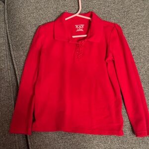 The Children's Place Vibrant Red Polo Shirt